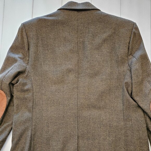 StudioSuits Bottle Brown Herrignbone Tweed Blazer - 42R - Picture 11 of 11